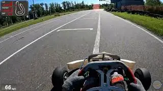 The young gentleman returned from vacation and started training on rotax. Onboard 4k