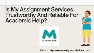 Why My Assignment Services?  Student reviews