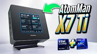 ✅ &iexcl;Nuevo AtomMan X7 Ti con Intel ULTRA 9 185H! 🌟 MINI PC para AI y GAMING 🎮