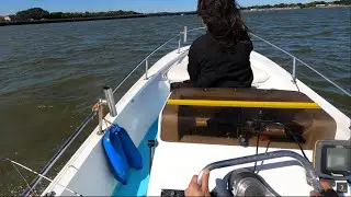 Flounder & Red Fishing/Cruising at Clear Lake with my Wife + New Boston Whaler Jet Boat