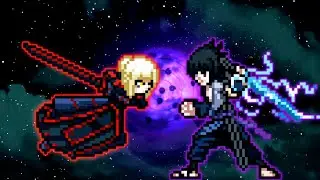 Alter Saber TP (New) VS Sasuke Indra V2 in Jump Force Mugen🔥