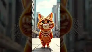 My Cute Cat in Singapore &mdash; Too Clean to Touch. #3danimation #cutecat
