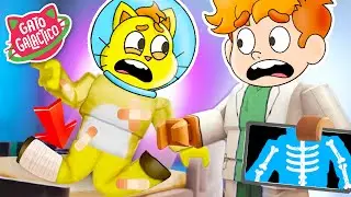QUEBRAMOS TODOS OS OSSOS PULANDO DA MONTANHA MAIS ALTA DO ROBLOX !!! | Broken Bones Gato Galactico