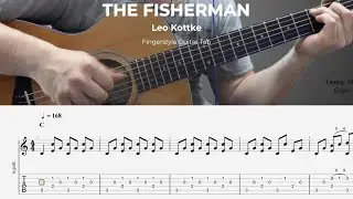The Fisherman - (Leo Kottke) | Fingerstyle Guitar TAB + Chords