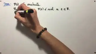 Aula 8 - Parte 2 - Teorema Fundamental da Álgebra, duas demonstrações