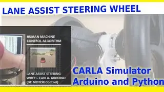 CARLA: Lane Assist Steering Wheel with Arduino