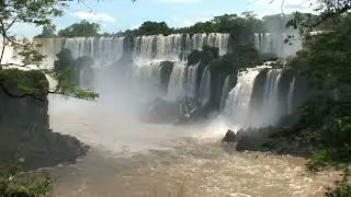 Deep Sleep Ambient Music and Waterfall Scenes for Study, Relaxing, Meditation, Background, Sleep