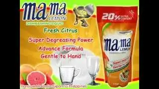 Mama Lemon Dishwashing Liquid (Fresh Citrus) | Hanyaw Malaysia Export To Philippines