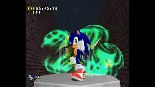 Sonic Adventure DX (GC) Sonic - Speed Highway Missions Level B and A