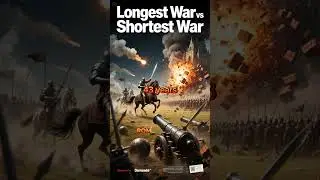 The Longest vs Shortest Wars in History &ndash; From Centuries to Days!  #history