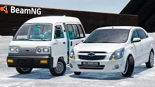 DAMAS YOKI COBALT QAYSI BIRI ENG KUCHLIGI! TEST DRIVE ENDI DAMAS MASHINASIDA - BEAMNG DRIVE