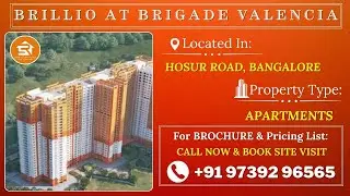 Brillio At Brigade Valencia Bangalore | Brigade Valencia Hosur Road | Brillio Brigade Review