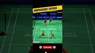 This Defence Should Be BANNED 😳🧱 | Badminton Shorts #badminton #shorts