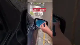 Car ORVM anti fog film 🚗