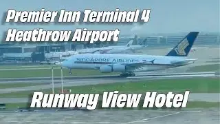Premier Inn T4 Heathrow Airport. A great Plane Spotters Hotel