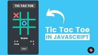 Build Tic Tac Toe With HTML, CSS & JavaScript - Tutorial