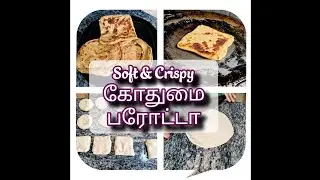 AVOID MAIDA AATA PAROTA INSTEAD MAKE SOFT AND CRISPY WHEAT FLOUR PAROTA