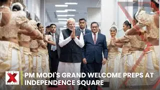 PM Modi's Grand Welcome Preps at Independence Square | All You Need to Know | NewsX World