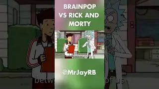 Rick and Morty vs Tim and Moby - OUT NOW! #brainpop #rickandmorty #timandmoby #rapbattle #shorts