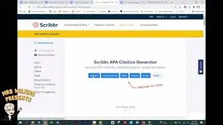 APA referencing using Scribbr