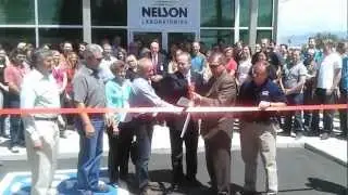 Nelson Labs Ribbon Cutting