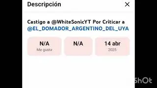 Mi reacci&oacute;n al ver que le borraron el canal a white Sonic yt alias (Nicol&aacute;s the disaster o exetior)