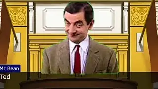 Mr Bean is on trial