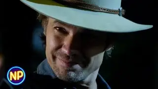 Raylan Knocks a Guy Out with an Airbag | Justified Season 4 Episode 1 | Now Playing