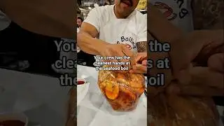 🦞 They make me look like a slob at Boiling Crab #seafood