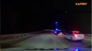 The teenagers were caught by traffic police after they took the keys to the car without asking.
