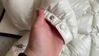 M-ONCLER white down jacket