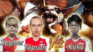 TOPSON BREWMASTER MID WITH XEPHER vs KUKU TOPSON BREWMASTER FULL GAMEPLAY DOTA 2 PRO FULL GAME