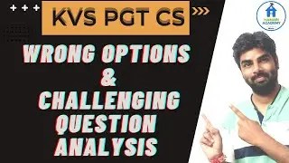 KVS PGT CS 23  FEB PAPER ANSWER RESPONSE SHEET KEY ANALYSIS AND WRONG QUESTIONS FOR CHALLENGE