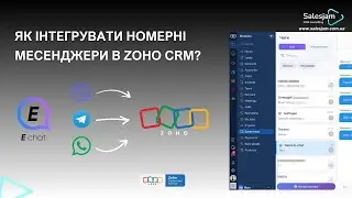 Viber, Telegram, WhatsApp переписка в Zoho CRM | РІШЕННЯ ВІД SALESJAM
