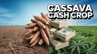 How To Make GHC18,000 from 1 Acre Cassava Farm in 6 months.