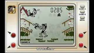Wolf and Eggs Gameplay - Nu, pogodi - ELEKTRONIKA Old Game on Android Smartphone