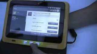 OpenPeak's Customizable Android Tablet Hands-On at Intel Booth-- CES 2011