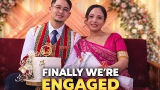 And Finally we’re Engaged 💍 | Andrew & Riya ❤️#engagement 