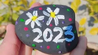 Stone Painting | Stone painting idea's for beginners  | rock painting | MomoZara Art Gallery