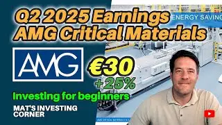 Is #AMG Critical Materials a Buy? Q2 Earnings & Stock Analysis 📈🔮