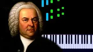 Prelude in C Major - J.S. Bach Piano Tutorial