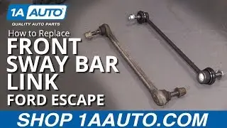 Как заменить переднюю стойку стабилизатора поперечной устойчивости Ford Escape 05-12