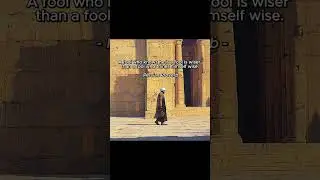 A Fool Who Knows He Is a Fool &ndash; Persian Proverb | Deep Life Quote