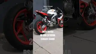 2024 Aprilia RS 660 EXTREMA Exhaust Sound! 👍