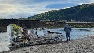 Аэролодка 132 л.с / Рыбалка на реке 2022