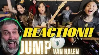 JUMP by Van Halen | Missioned Souls |  cover - Reaction