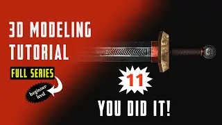 Creating a Sword in Maya & Substance Painter: Final Step!