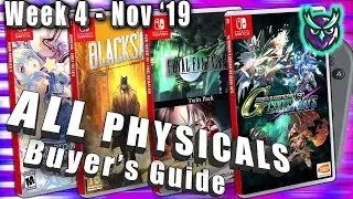 ALL Switch PHYSICAL Games This Week! - Collector's Guide - Nov. Week 4 2019