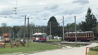 Ex TTC 1977-1981 Hawker Siddeley UTDC CLRV 4039 Arriving at Rockwood Station