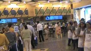 Dance at Pop Century Resort at Disney in Food Court